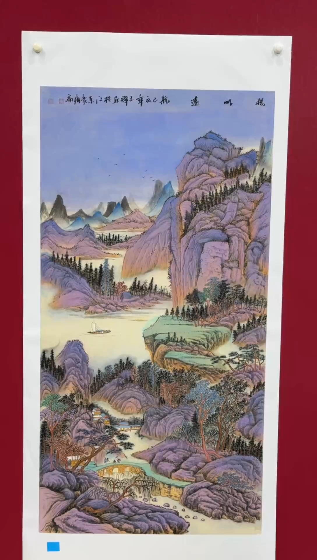 国画国画绘画山水花鸟