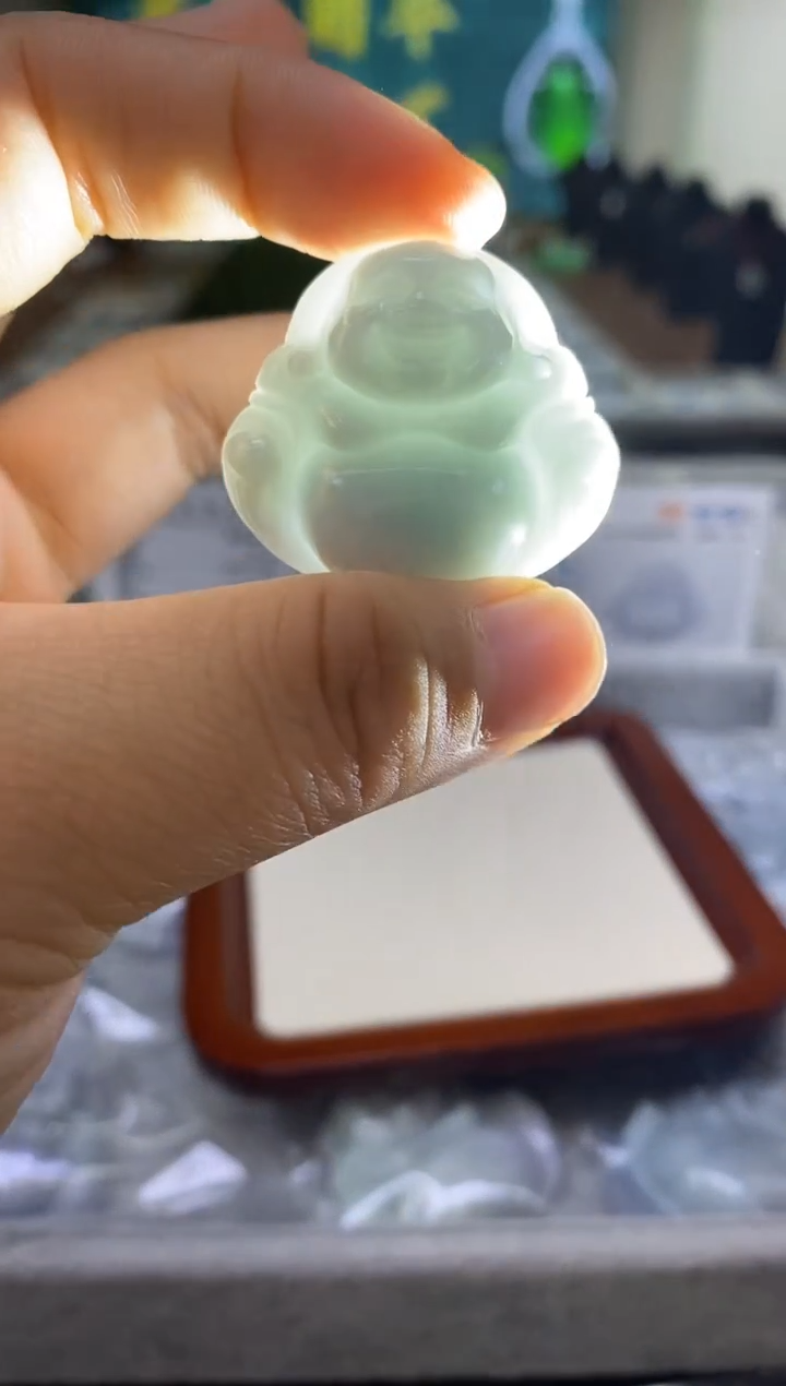 未镶嵌挂件翡翠001
