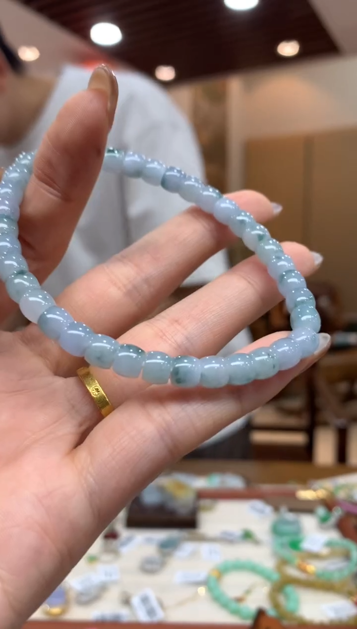 未镶嵌手串翡翠手串