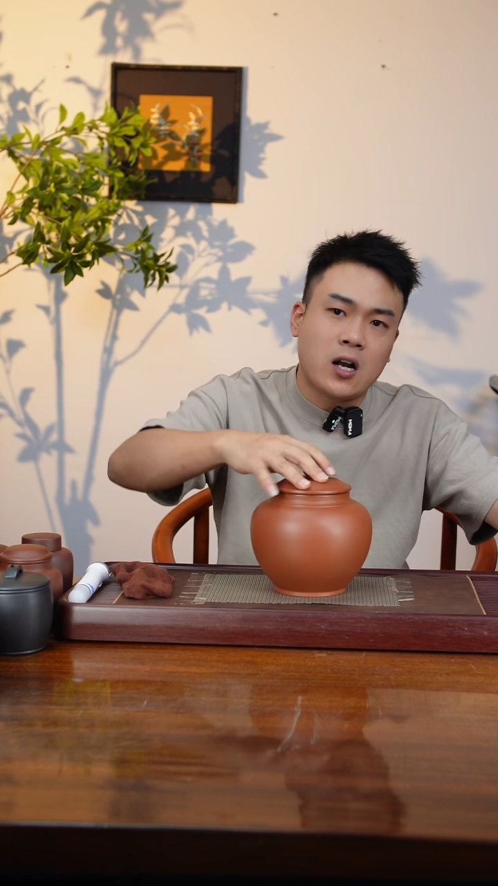 宜兴原矿紫砂茶叶罐
