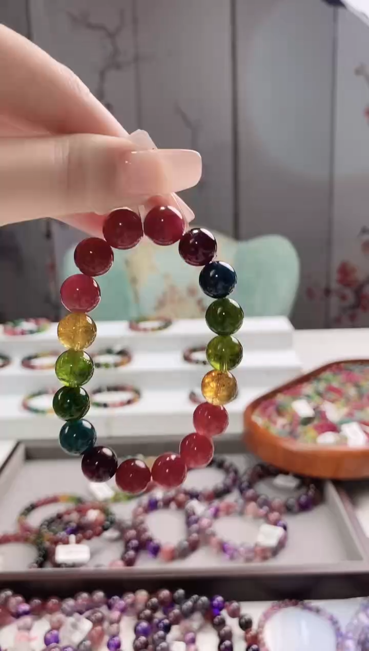 【闪购商品】碧玺单圈11*未镶嵌多人多样性发其一