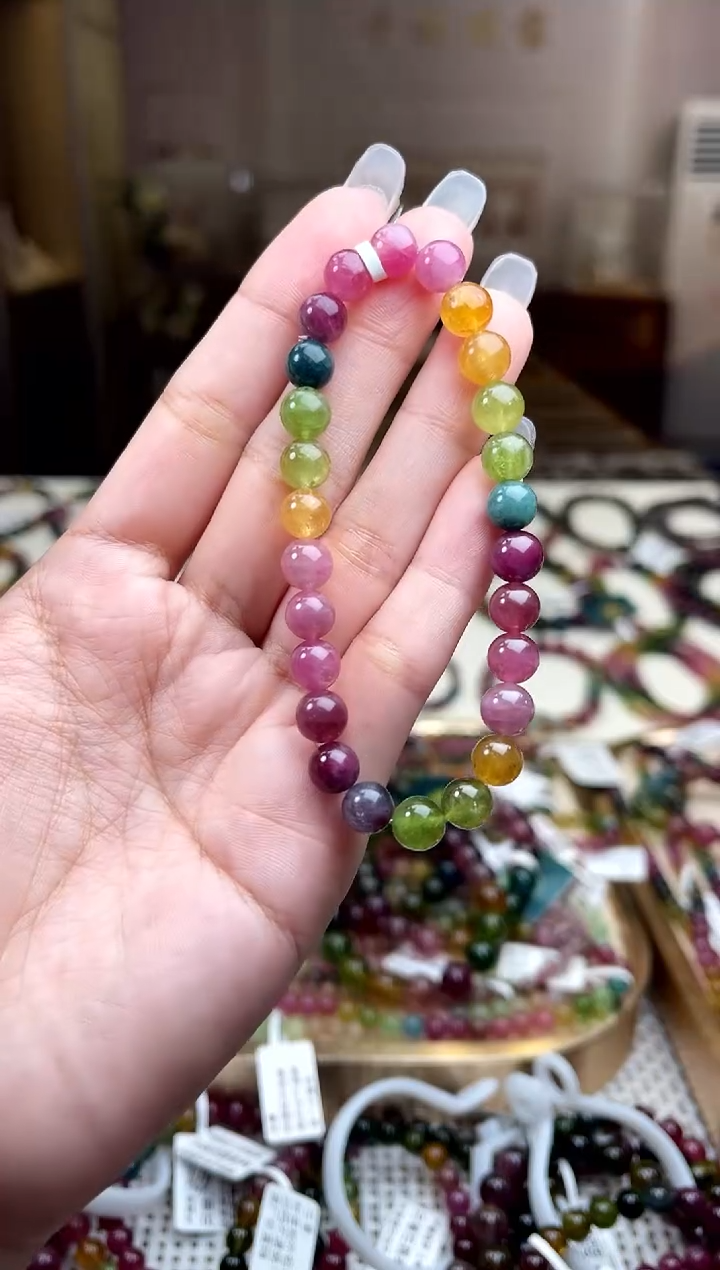 【闪购商品】碧玺/未镶嵌7mm+碧玺单圈多样性发货