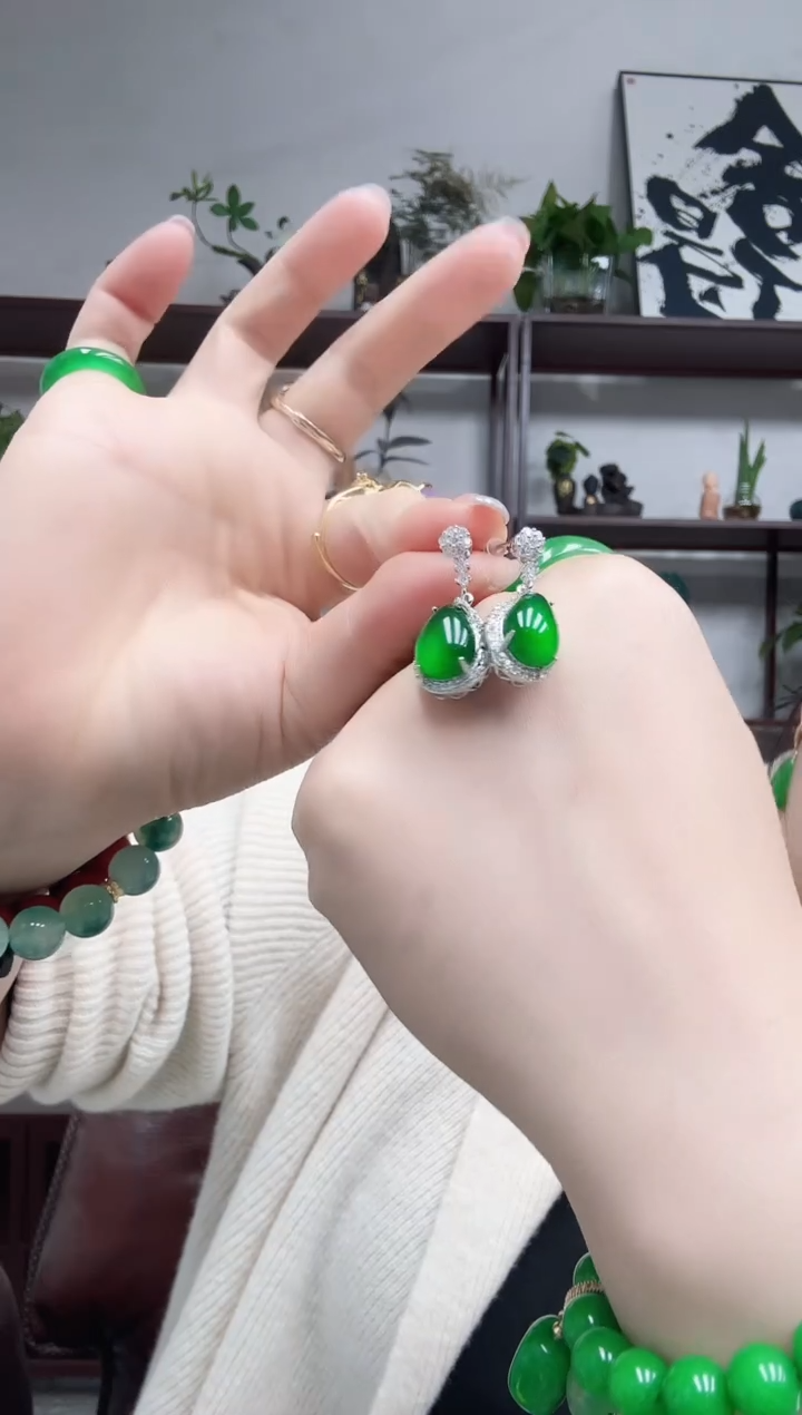 无非金属833编号耳坠