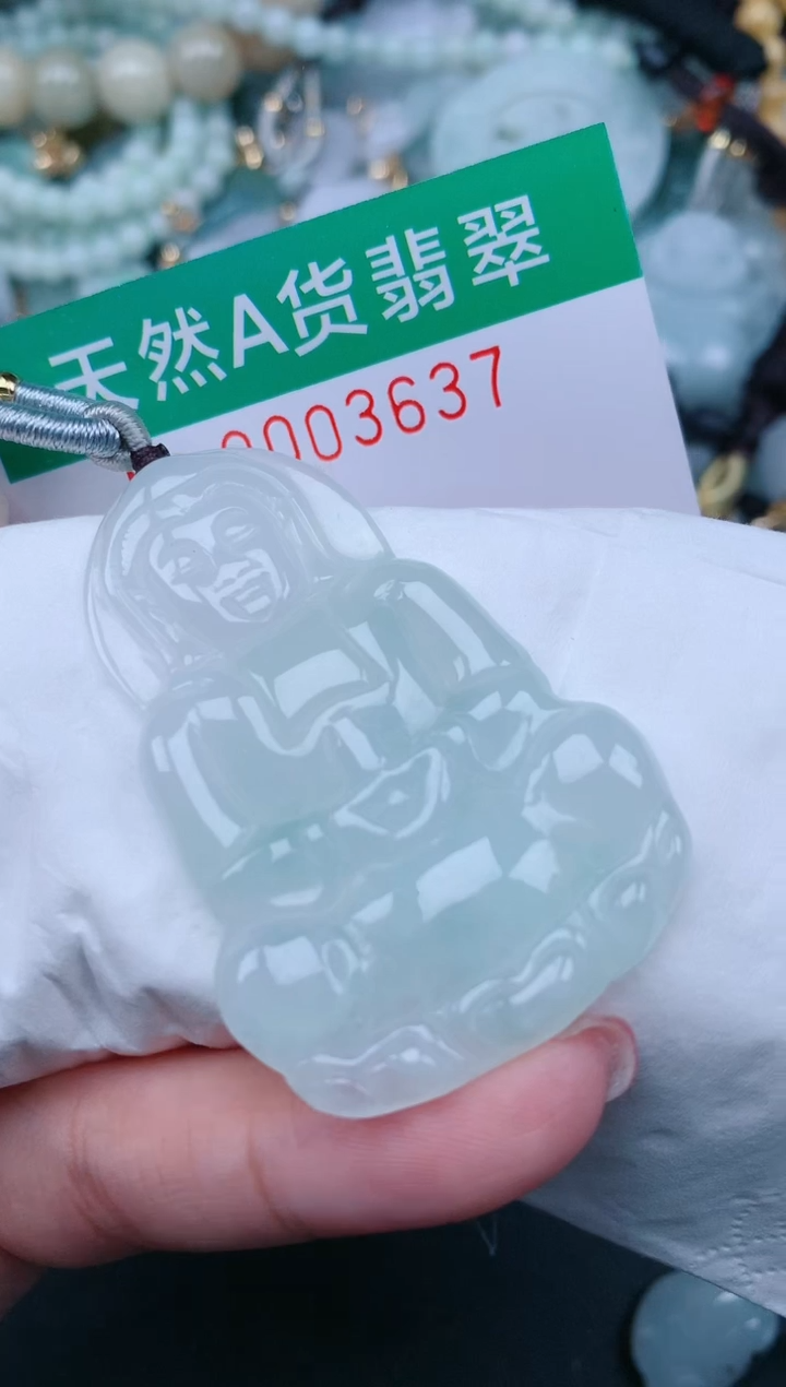 翡翠未镶嵌颈饰.0003637