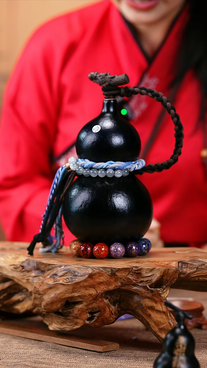 【闪购商品】278—光岳葫天然大漆酒葫芦不含漆珠