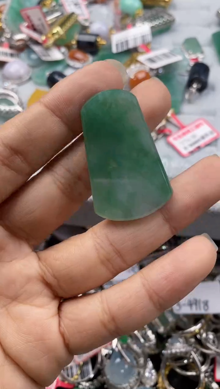 未镶嵌戒指翡翠1010---7