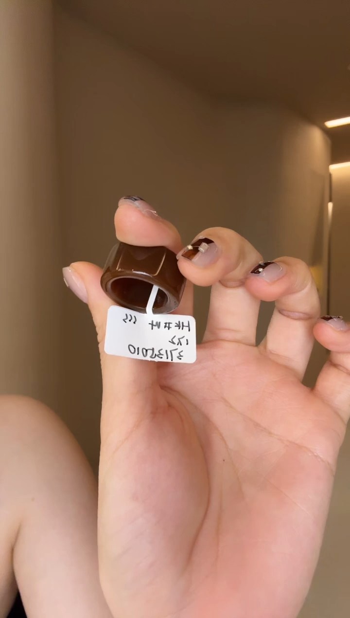 【闪购商品】和田玉戒指未镶嵌14码全糖