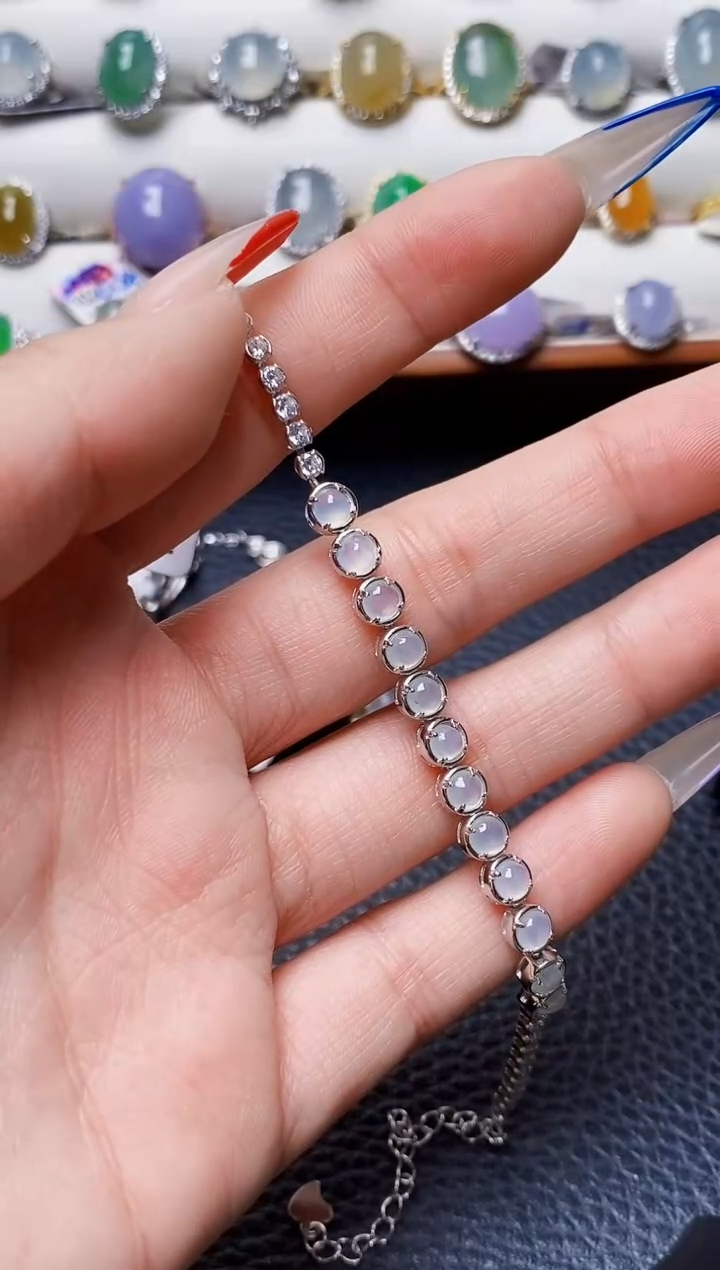 银S925镶嵌戒指翡翠1161