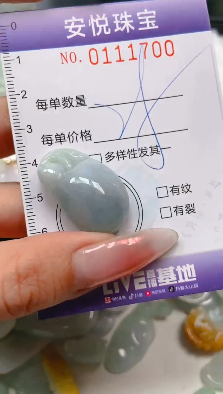 【闪购商品】翡翠颈饰未镶嵌闪购0111700