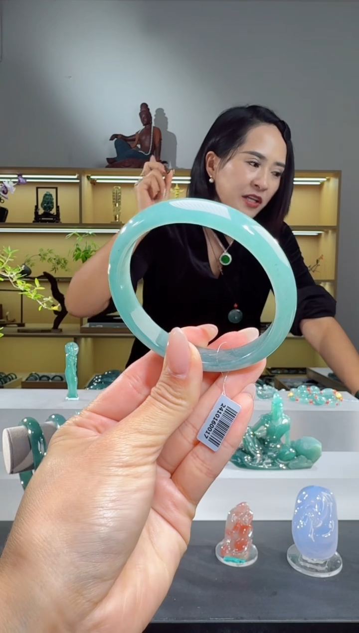 未镶嵌手镯翡翠59.7圈
