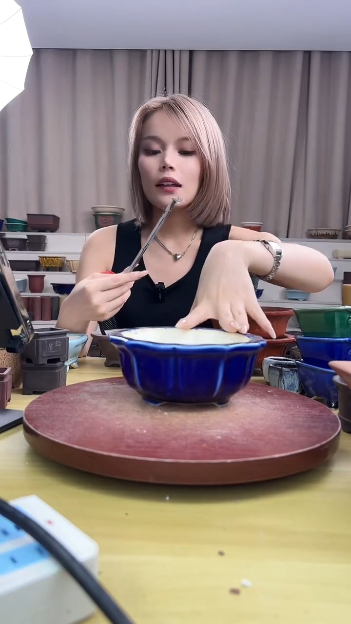 紫砂花盆紫砂花盆微瑕