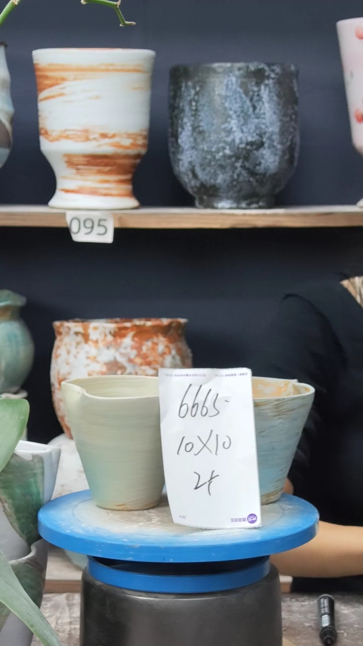 景德镇花盆默认微瑕6665