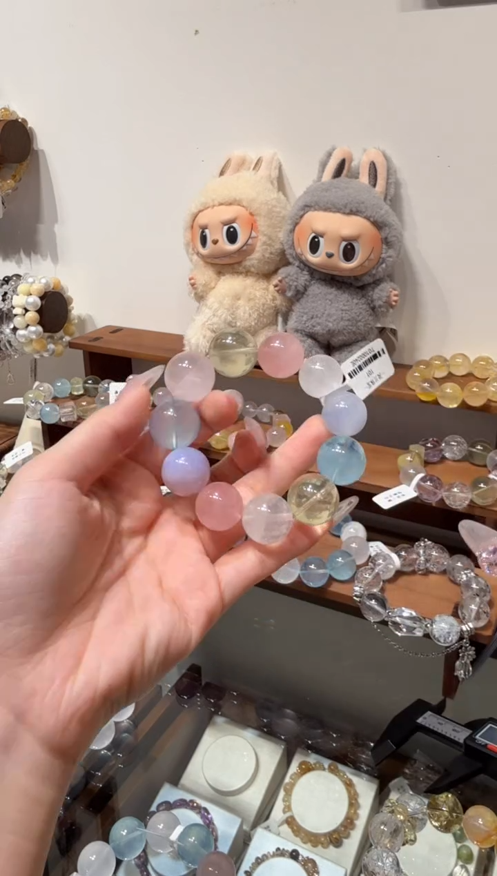 水晶手串未镶嵌）拍3单发一串 拍1单发单珠 多样性发货