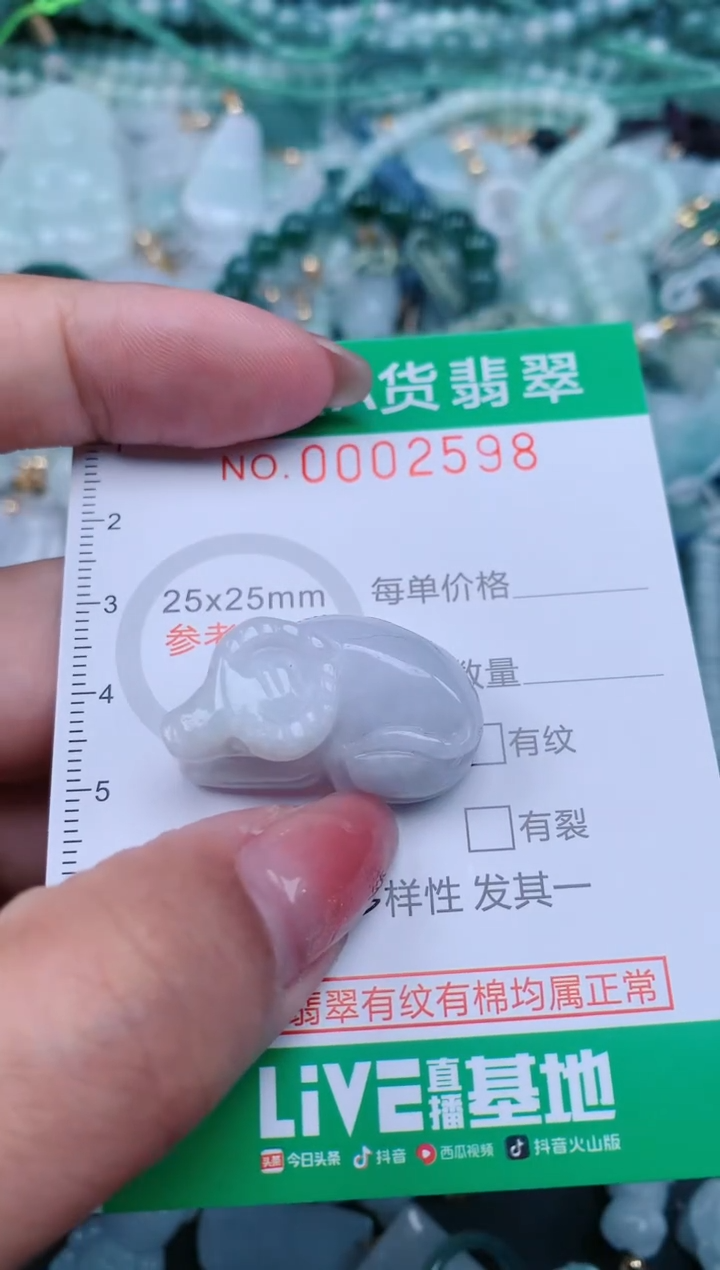 【闪购商品】翡翠颈饰未镶嵌.0002598