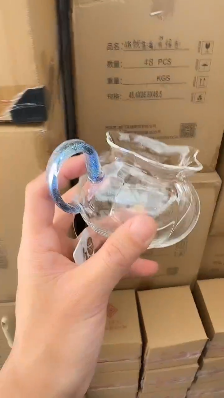 【闪购商品】炫彩/纳福茶海/蓝金7452