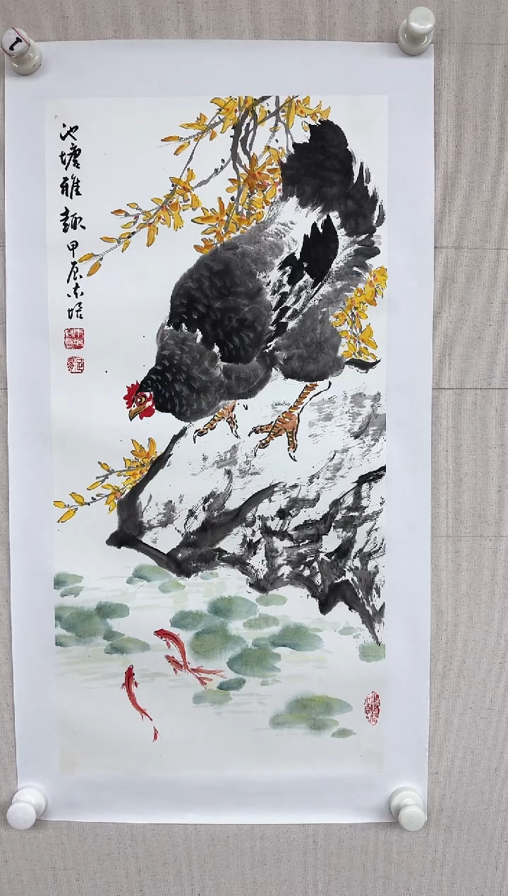 【闪购商品】折扇1高炳山艺术——赵老师绘画作品