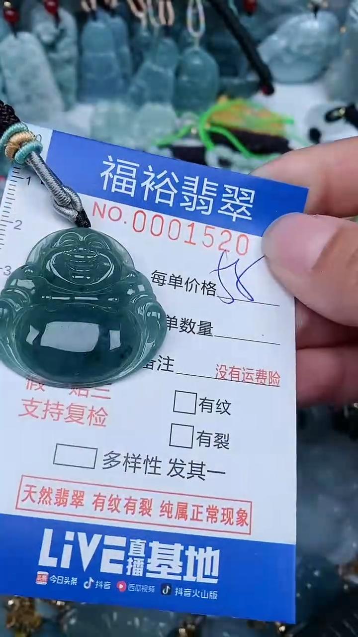 【闪购商品】翡翠颈饰未镶嵌...0001520