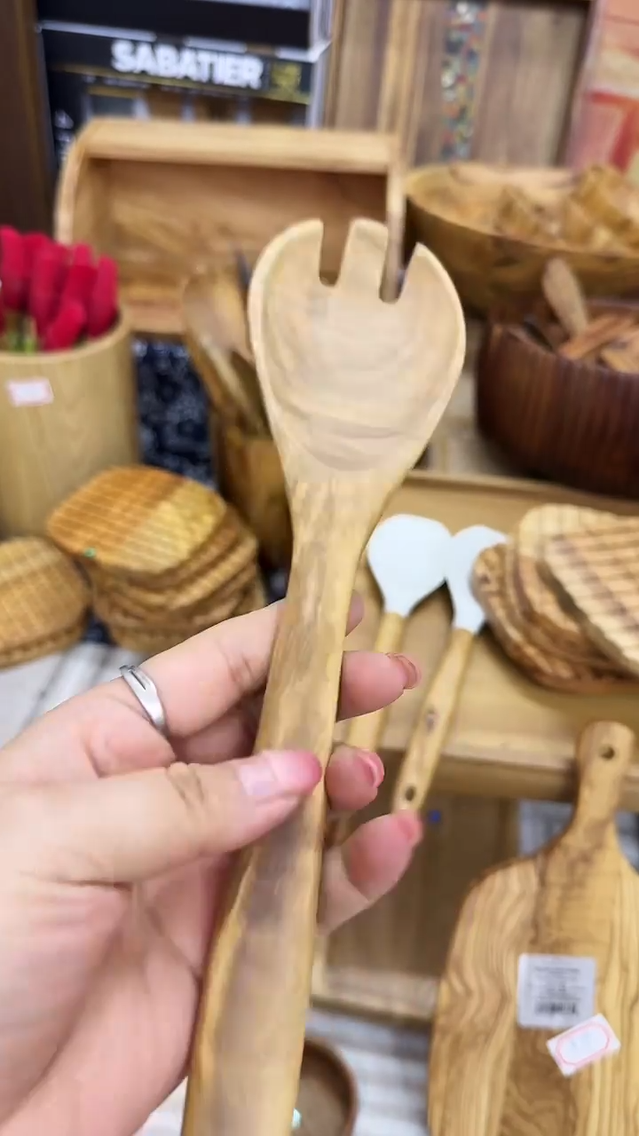 橄榄木叉子 实木叉