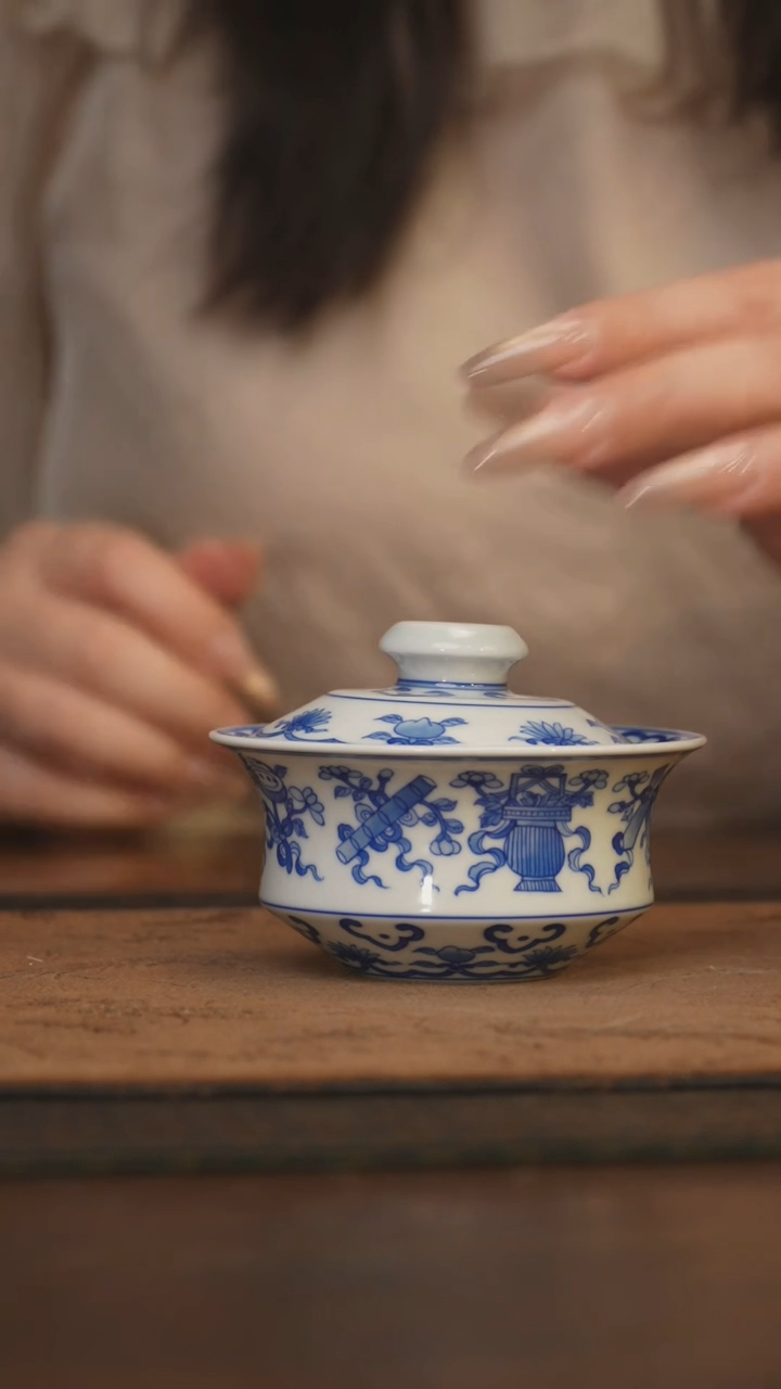 瓷片柴窑青花破价福利