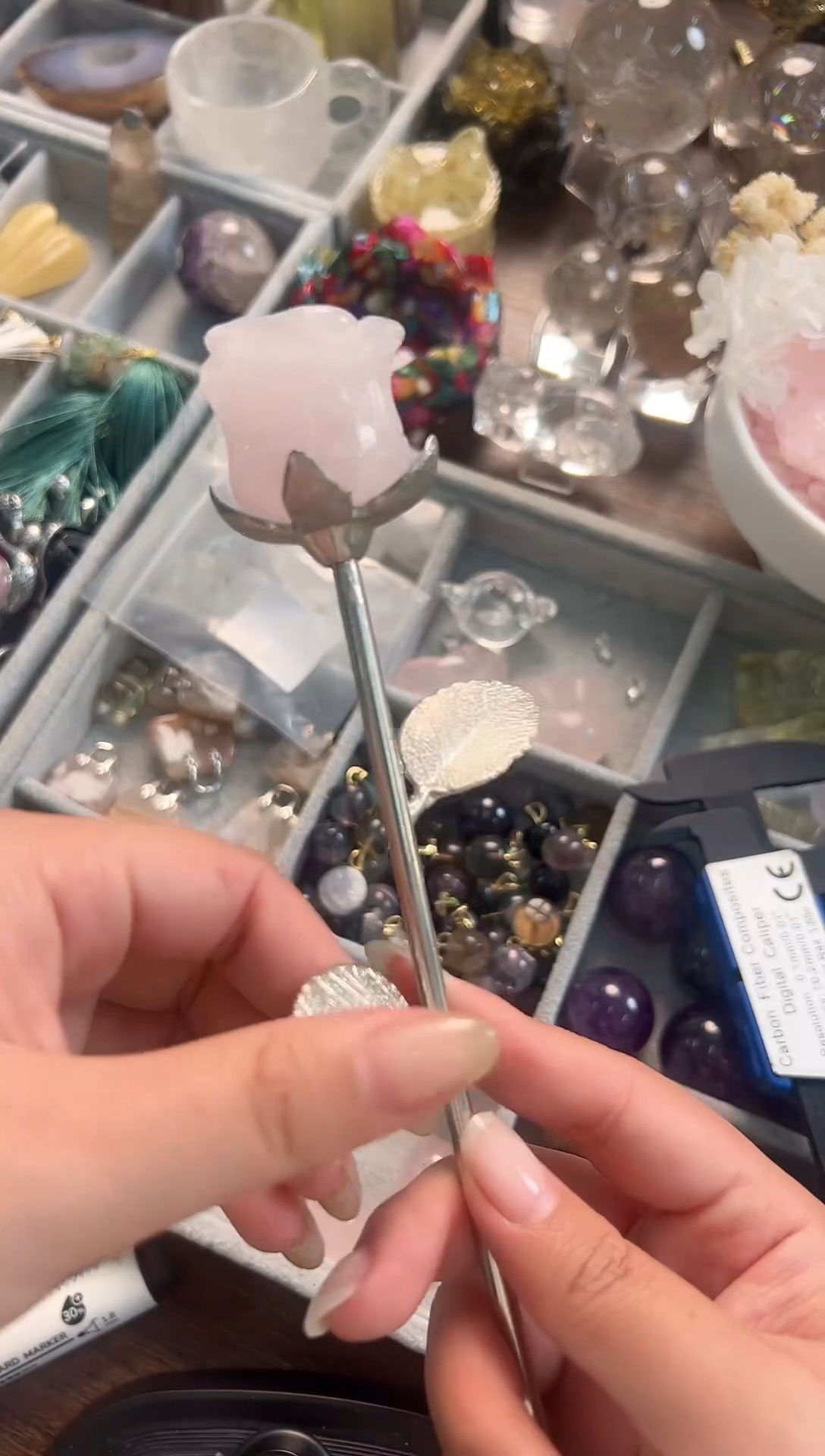 未镶嵌珠宝半成品水晶S159 