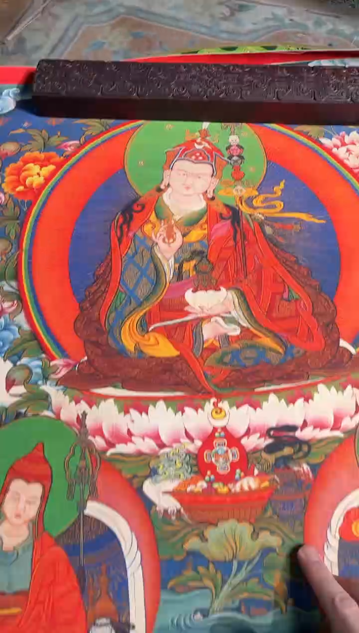 卷轴画曦曦的唐卡tk160