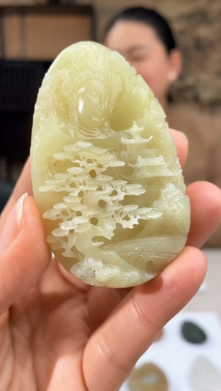 【闪购商品】定制和田玉多样性发货拍一发一07260