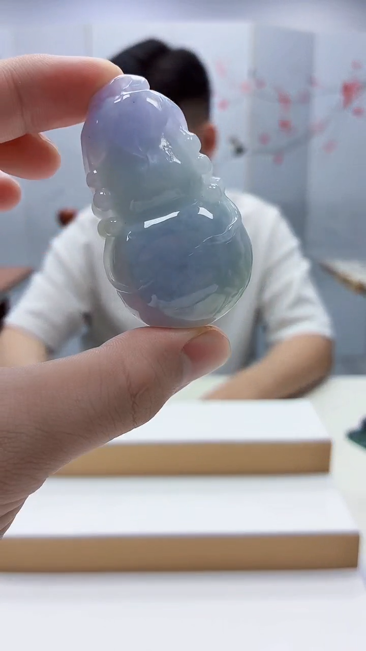 未镶嵌定制翡翠4917bb-毛货挂件65