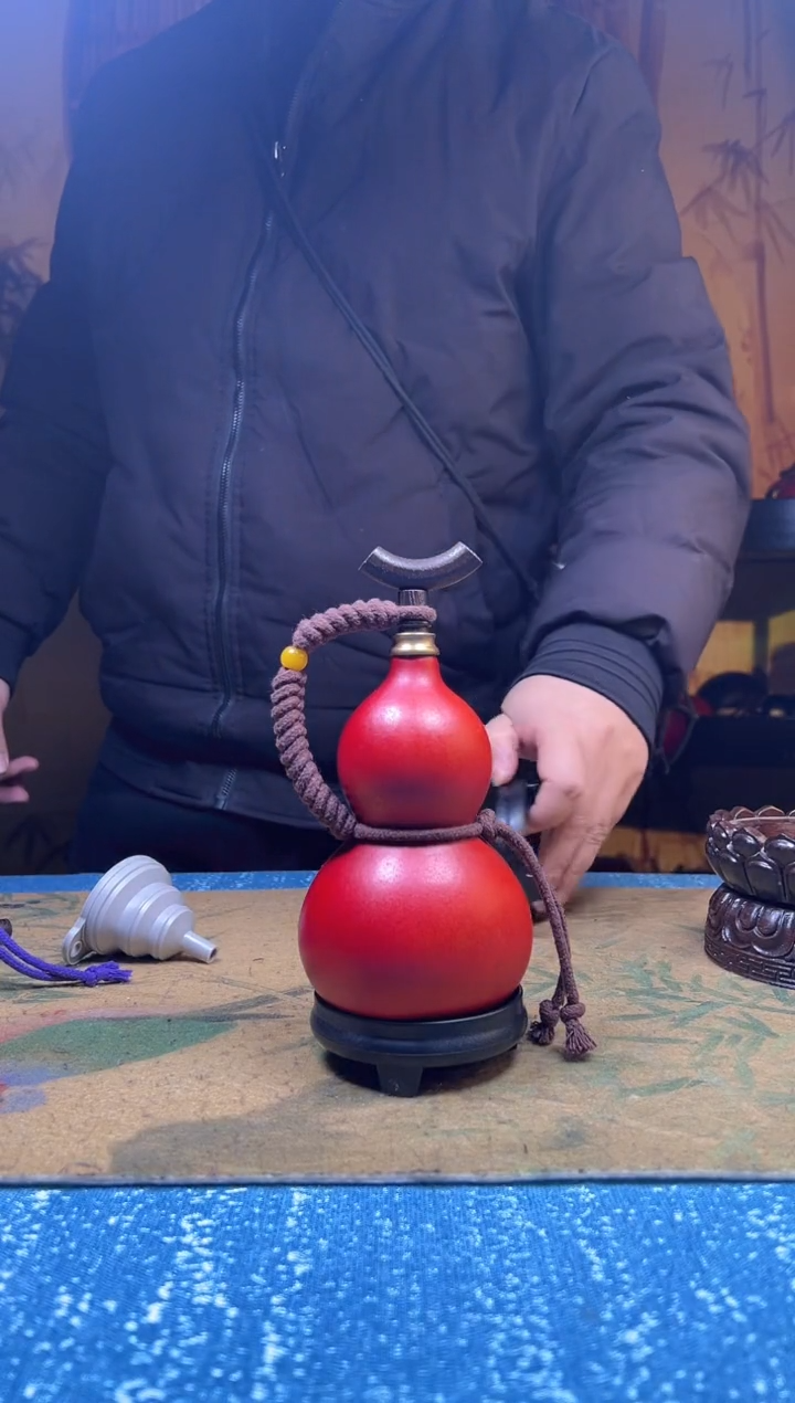 052----大漆酒葫芦（400ML左右）