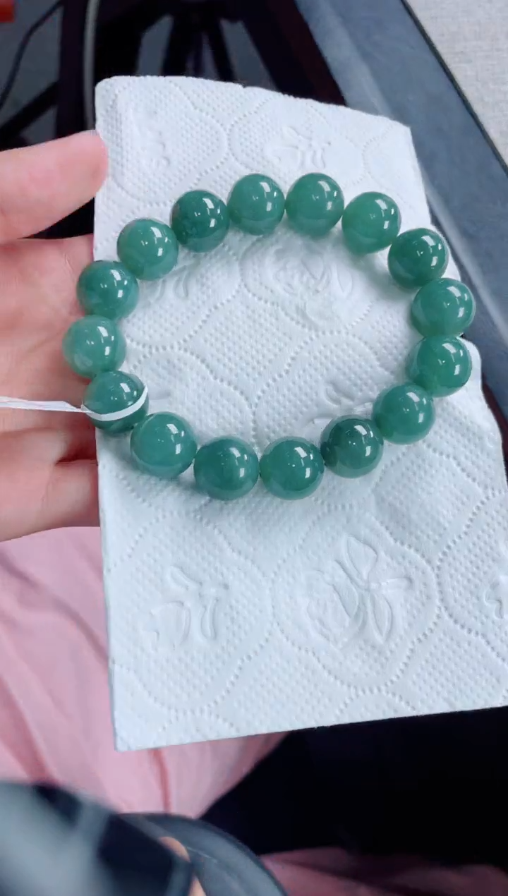 定制翡翠未镶嵌珠串多样性发货