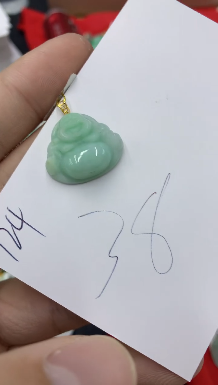 【闪购商品】翡翠颈饰18K金镶嵌号链接111111