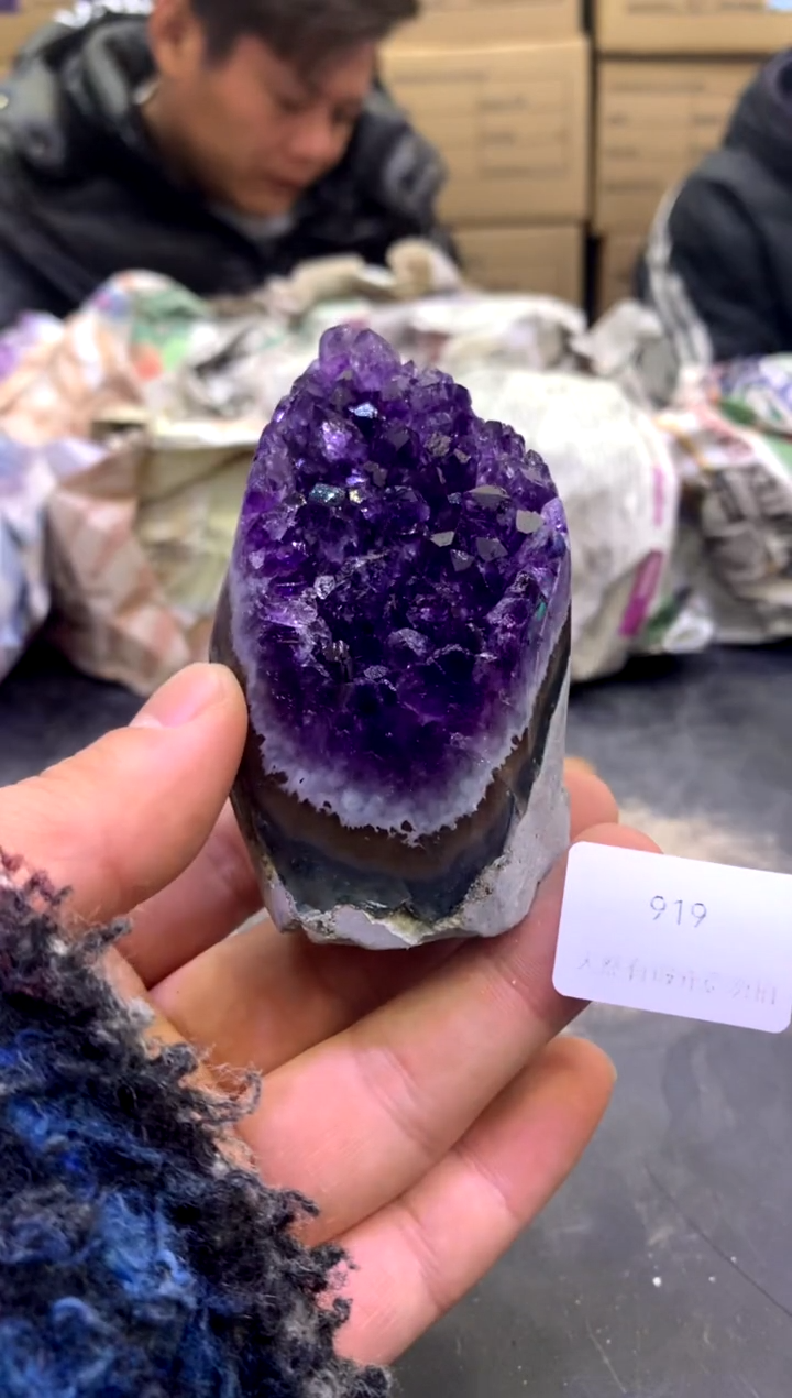 【闪购商品】水晶摆件未镶嵌天然高品质紫晶919