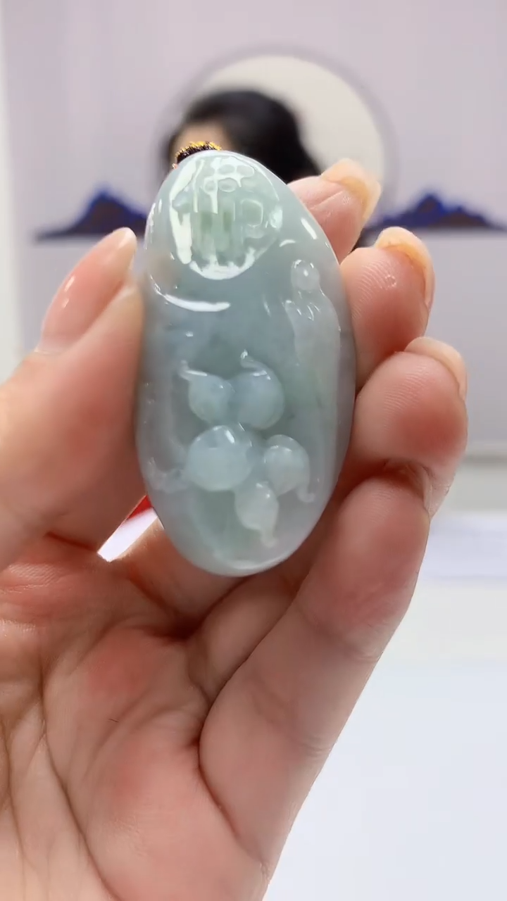 【闪购商品】定制翡翠未镶嵌4902ms-毛货悟道181