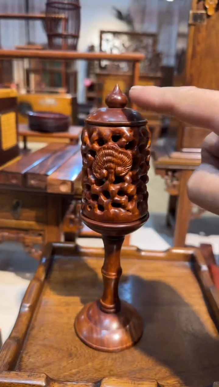木香炉 摆件 工艺品
