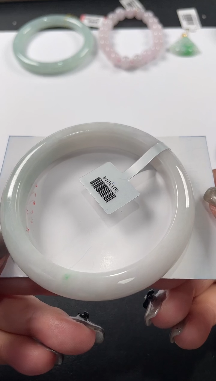 未镶嵌手镯翡翠基地发货H2929 58+