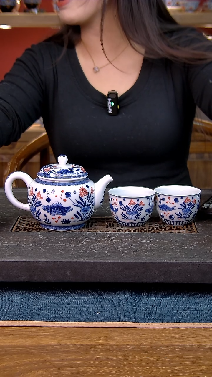 简装家用款3件套 白瓷陶瓷茶具