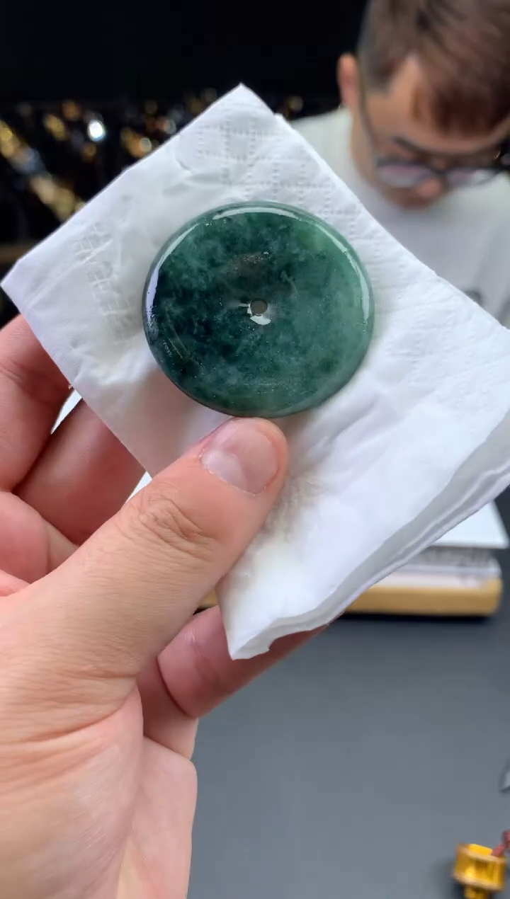 未镶嵌定制翡翠好*子-102802