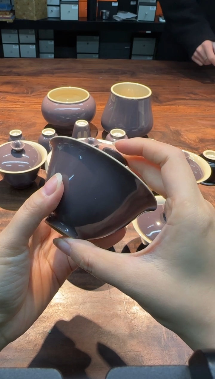【闪购商品】南山云泊 玄天紫 夕岚盖碗