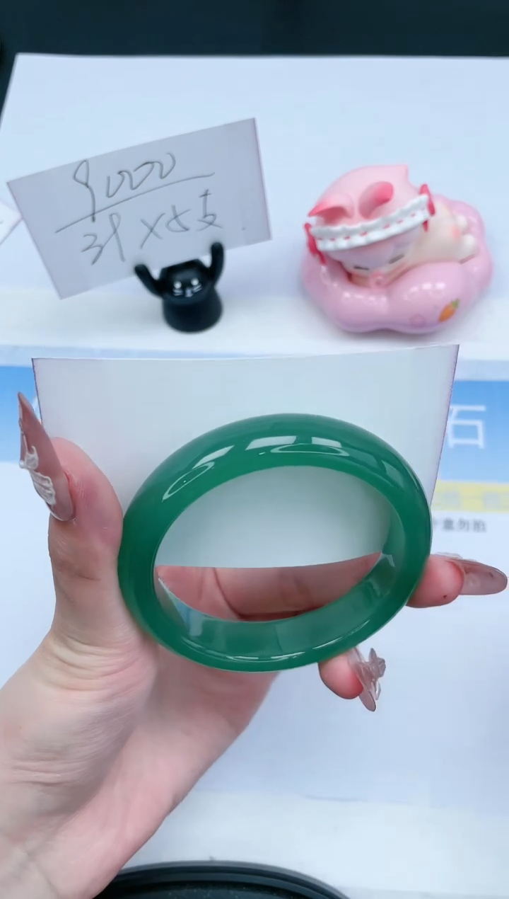 【闪购商品】石英质玉未镶嵌手镯171-56.2