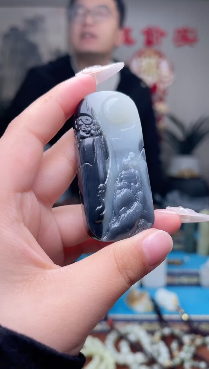 【闪购商品】和田玉未镶嵌挂件1