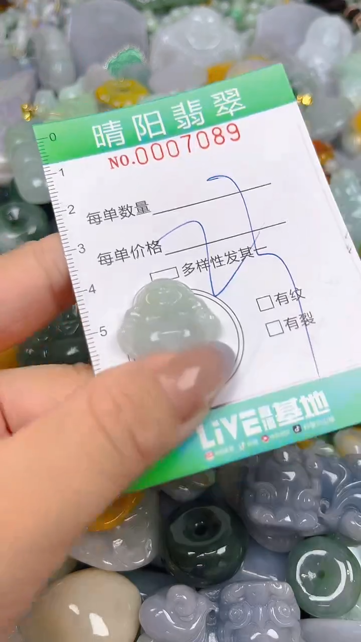 翡翠未镶嵌颈饰闪购0007089