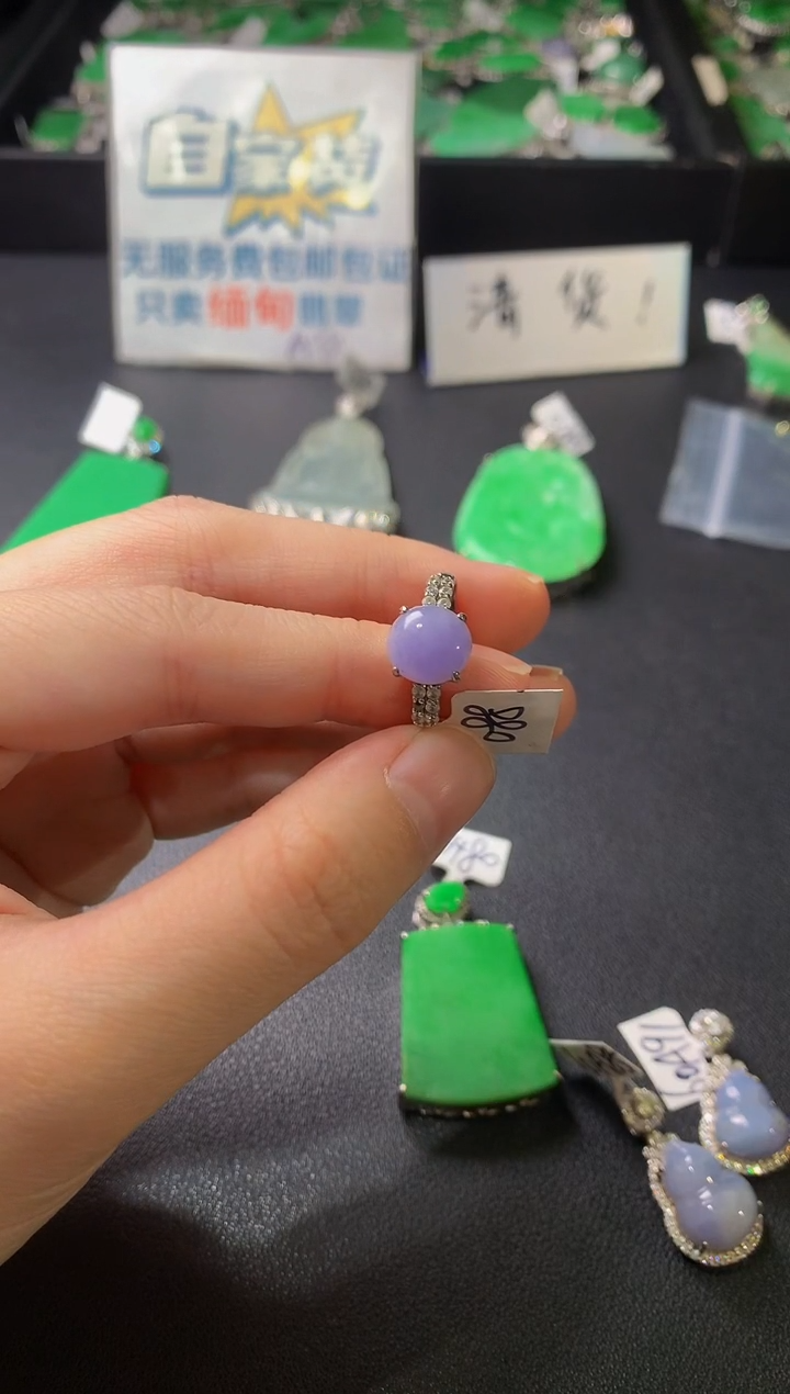 颈饰银S925镶嵌翡翠翡翠