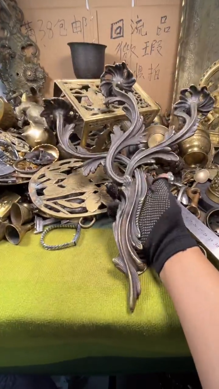 难***！亿锦铜回流铜器摆件260