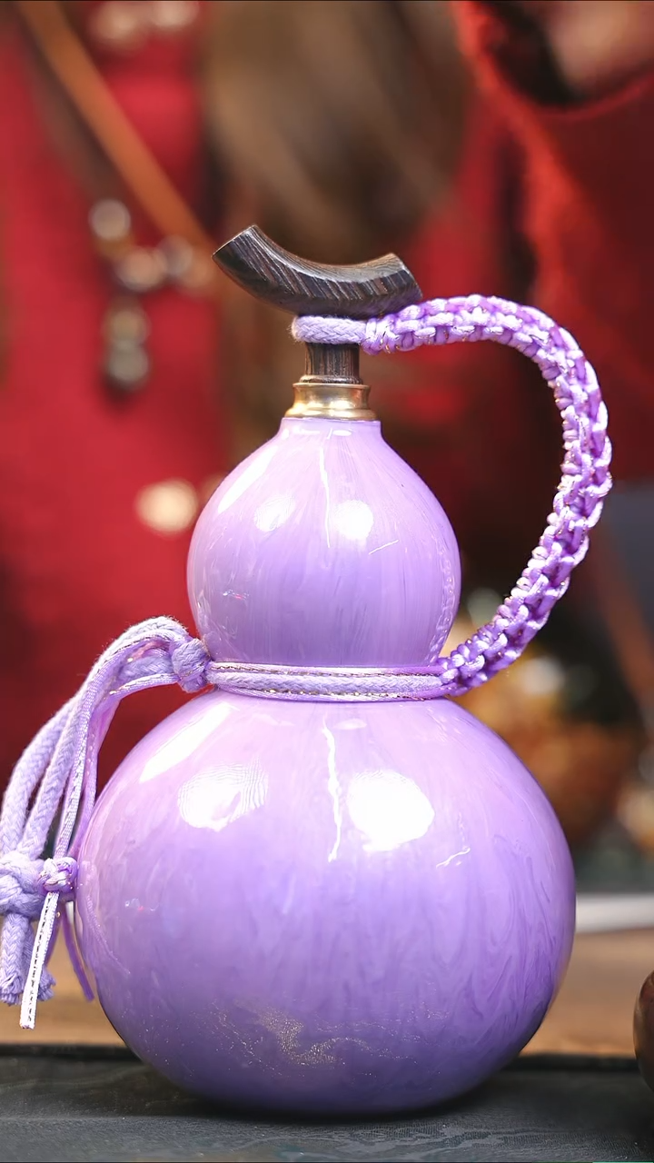 【闪购商品】WB221漂漆酒葫芦不包手串及旋转底座