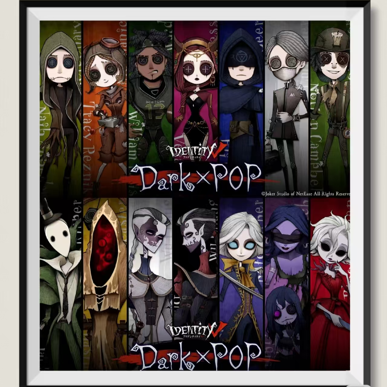 （正品日谷）第五人格旧POP方吧唧徽章纸片卡牌盲抽