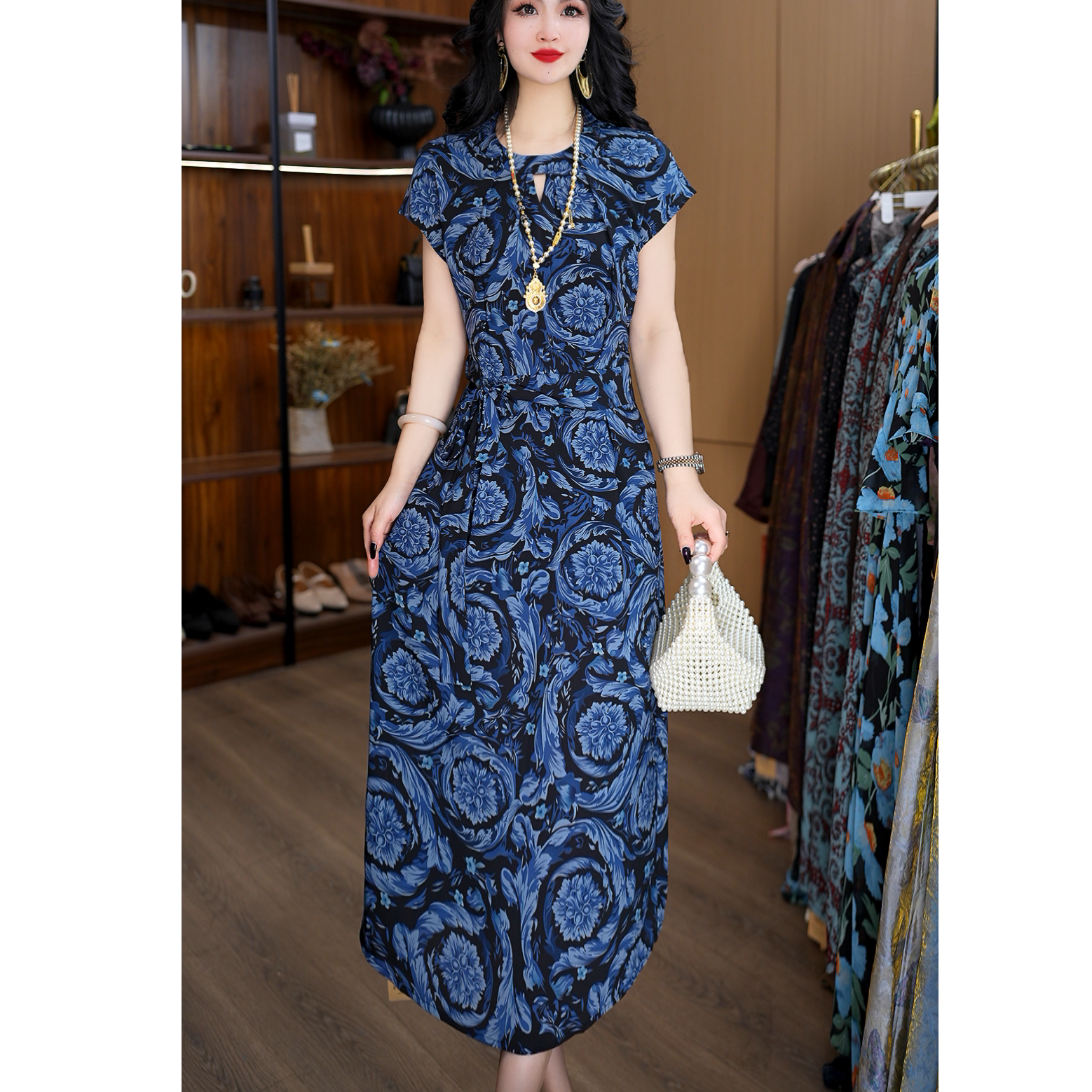 8466-25新款女士连衣裙