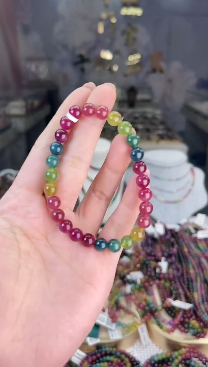 【闪购商品】碧玺/未镶嵌7mm+碧玺单圈多样性发货