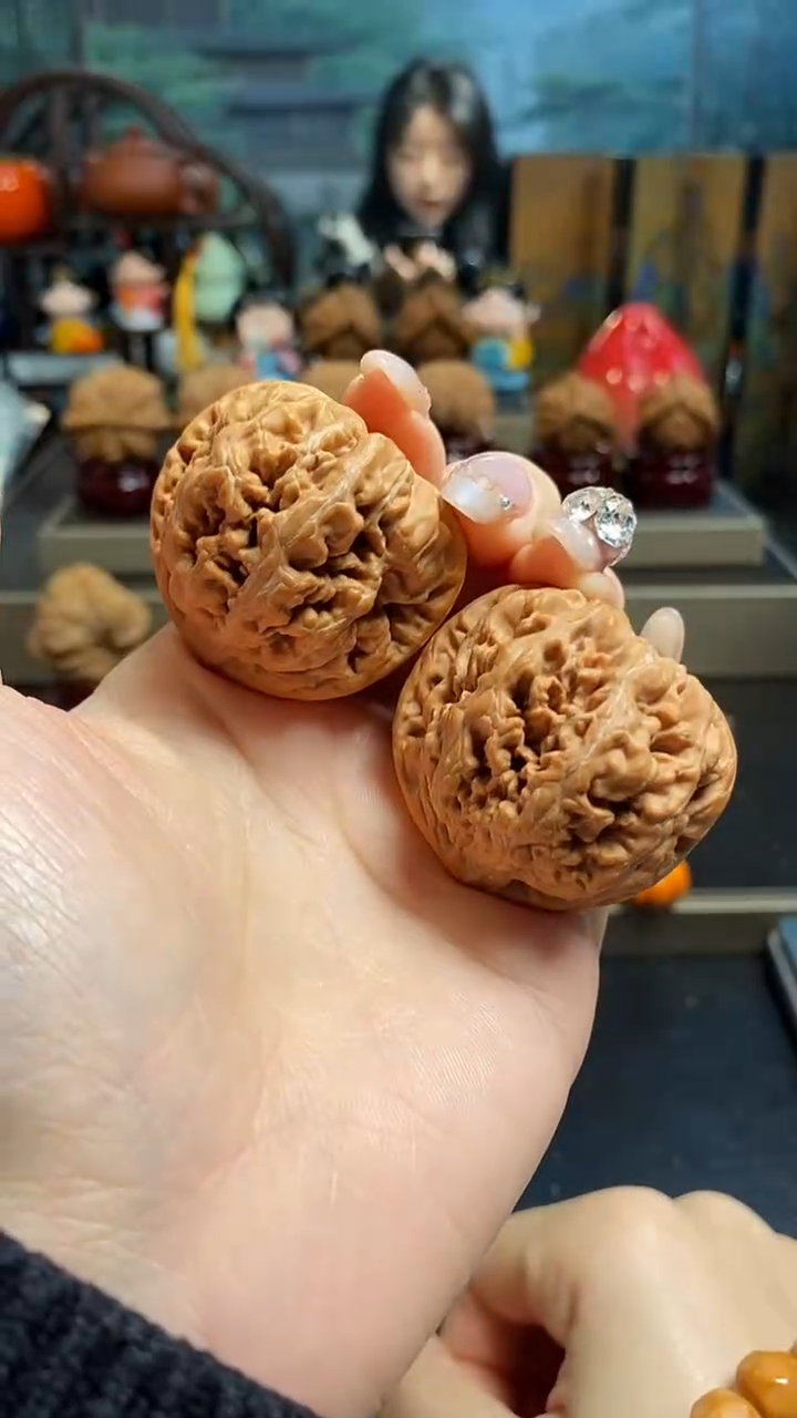 【闪购商品】文玩核桃吊坠K297大粗筋41