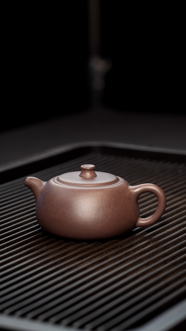 茶壶紫砂全手工底槽青曼生井栏200cc