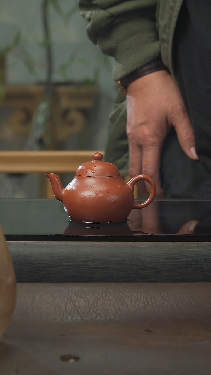 茶壶紫砂梨形 120cc