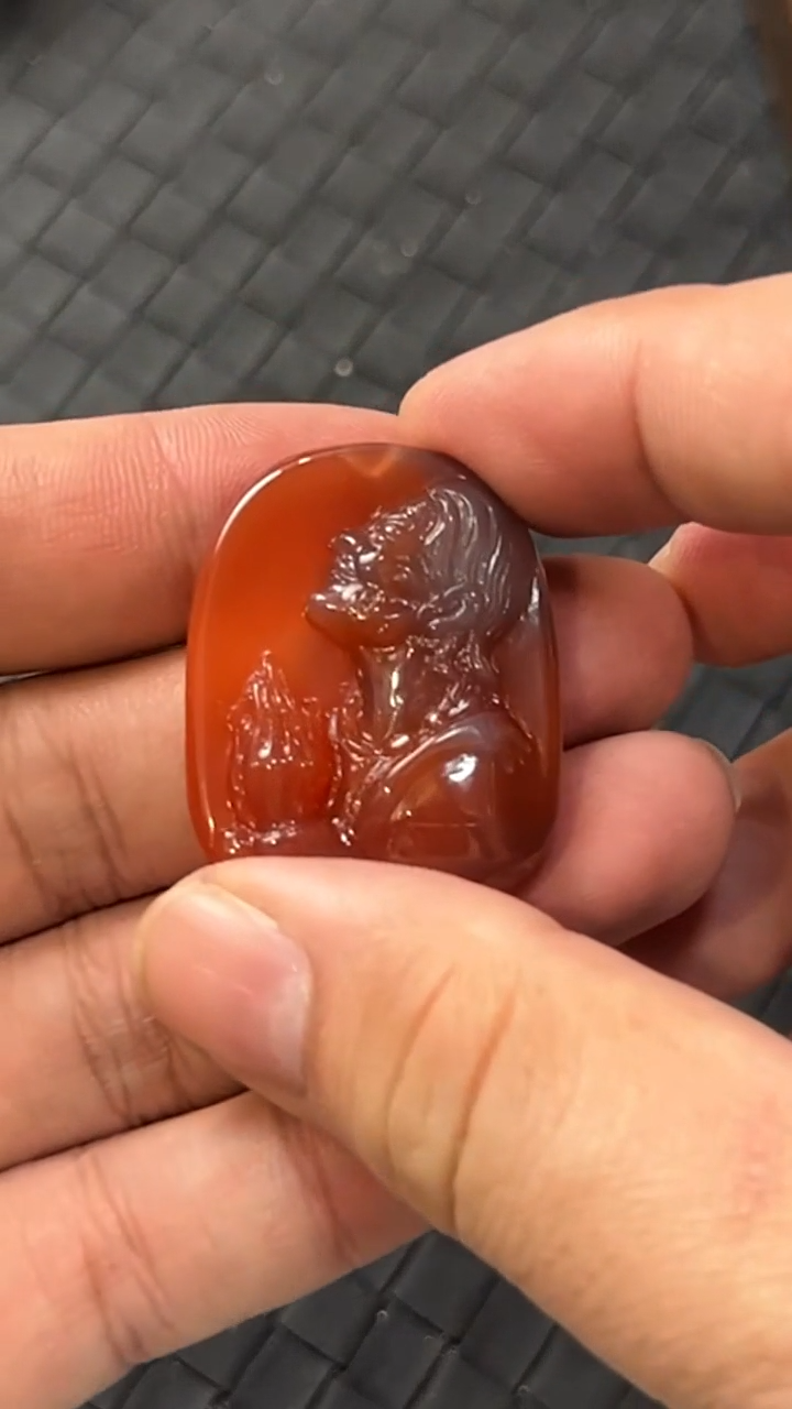 未镶嵌南红玛瑙挂件11250107-33